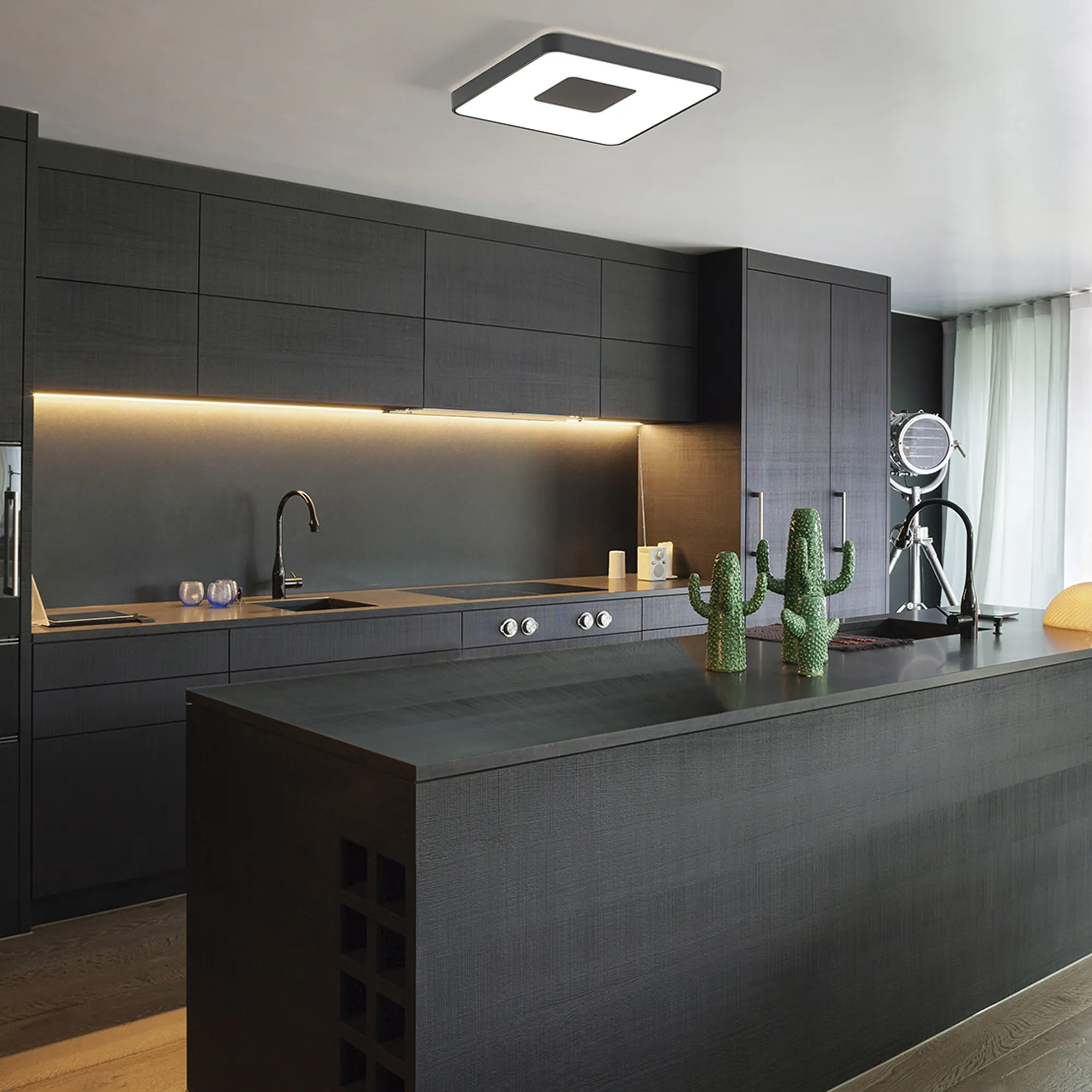 Coin Square Ceiling Lights Mantra Flush Fittings Coin Square Ceiling Lights Mantra Flush Fittings